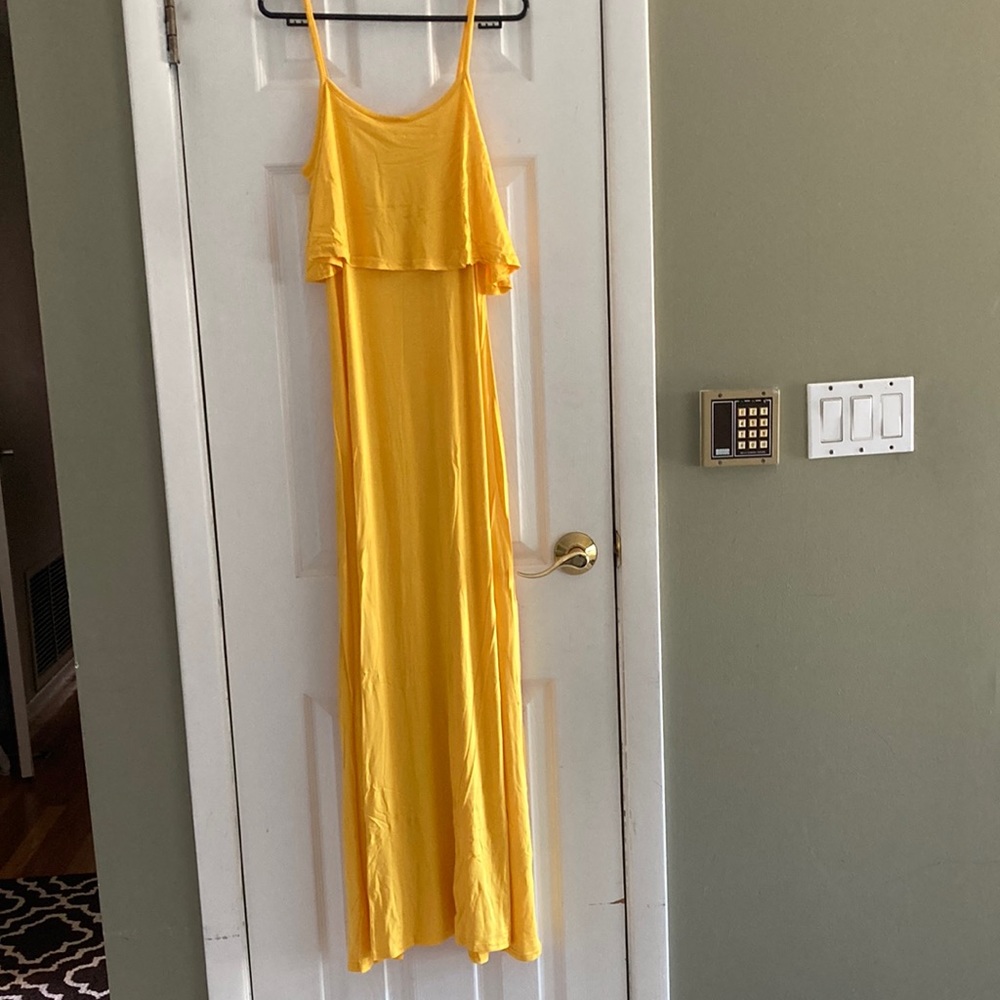 BOOHOO CLARA TIE BACK MAXI DRESS SIZE 8 NWT